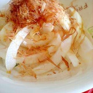 電子レンジを使って☆ 新たまねぎのポン酢サラダ